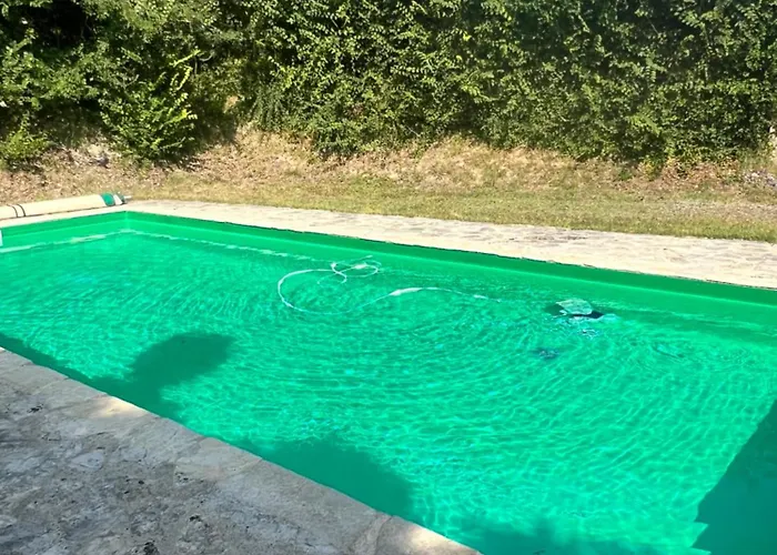 4 Couchages Piscine Privee Dom wakacyjny Roquecor